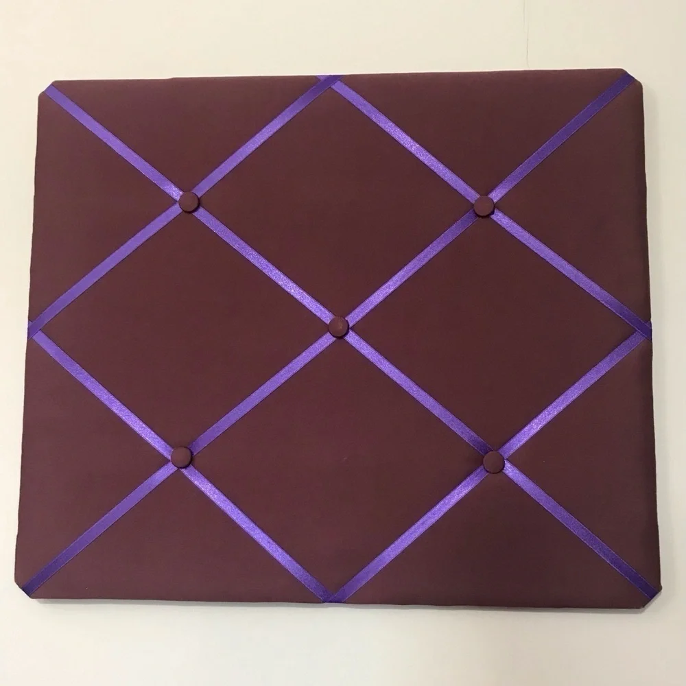 Fabric Purple Photo‎ Memo Vision Board